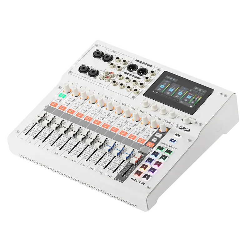Extra rabatt Yamaha MGX12 18-kanals digital mixerbord vit