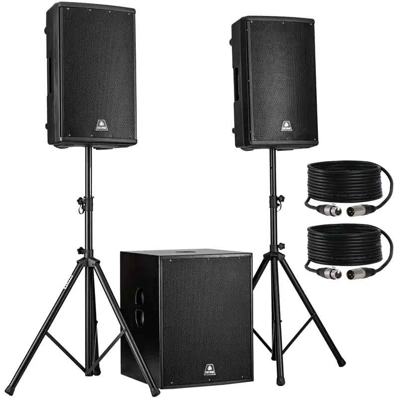 Devine Axeo 2.1 Speaker System (15A + 18SA) Rabatter