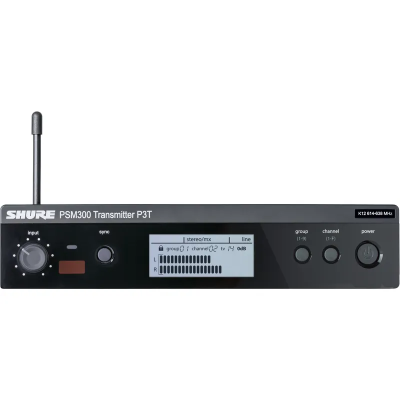 Shure P3T-T11 PSM 300 Transmitter (T11: 863 - 865MHz) Beställ nu