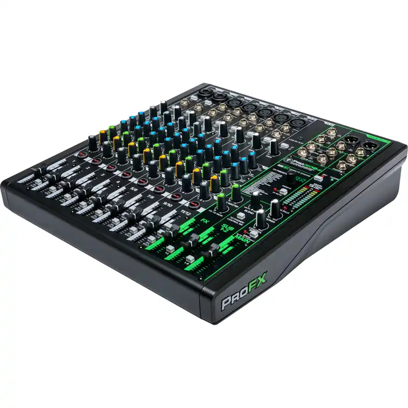 Beställ nu Mackie ProFX12v3 professionele FX-mixer met USB-interface