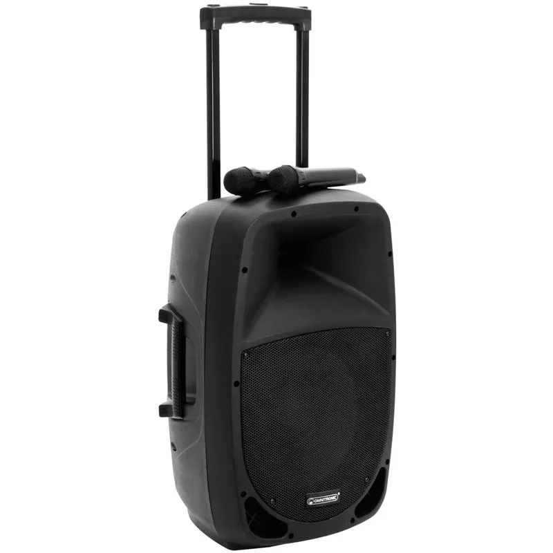 Köp online Omnitronic Set MES-15BT2 mobiele accu speaker + batterij