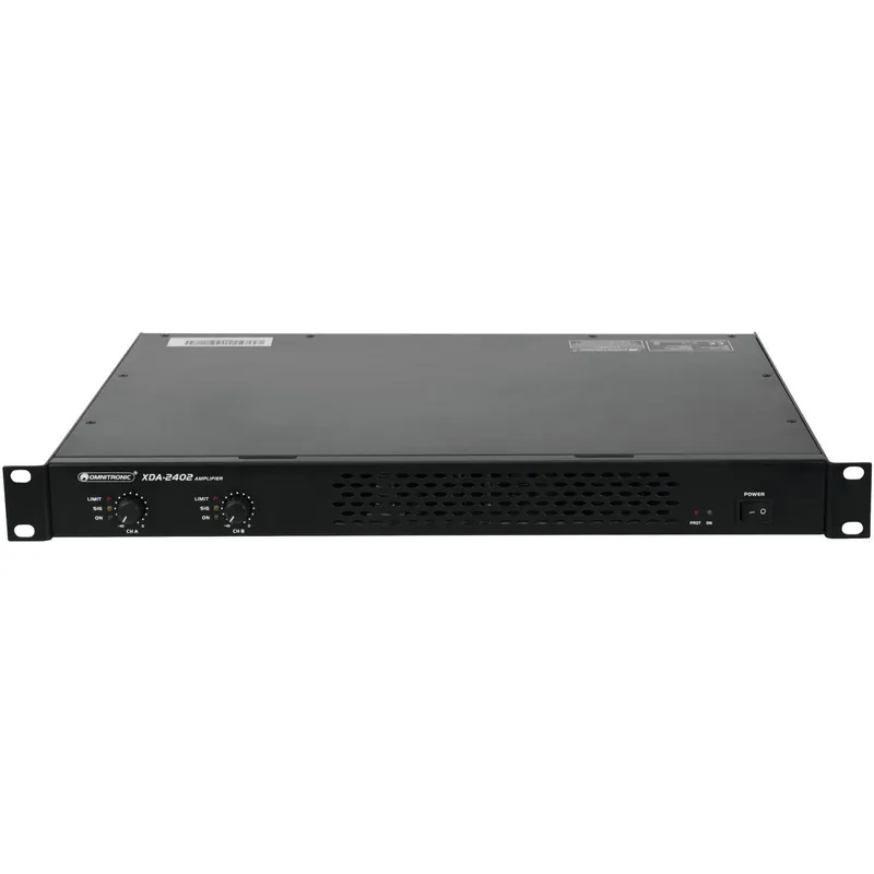 Trygg betalning Omnitronic XDA-2402 klass D-förstärkare