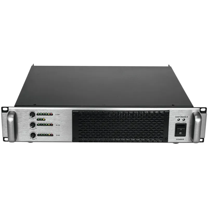 Omnitronic A-3603 PA-förstärkare 800W Premium