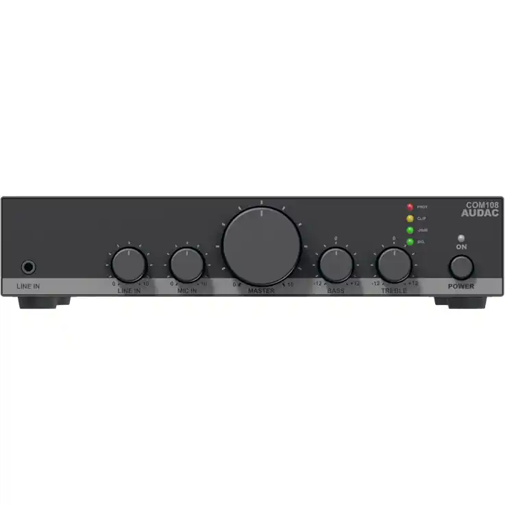 Audac COM108 100V-förstärkare 80W Beställ idag