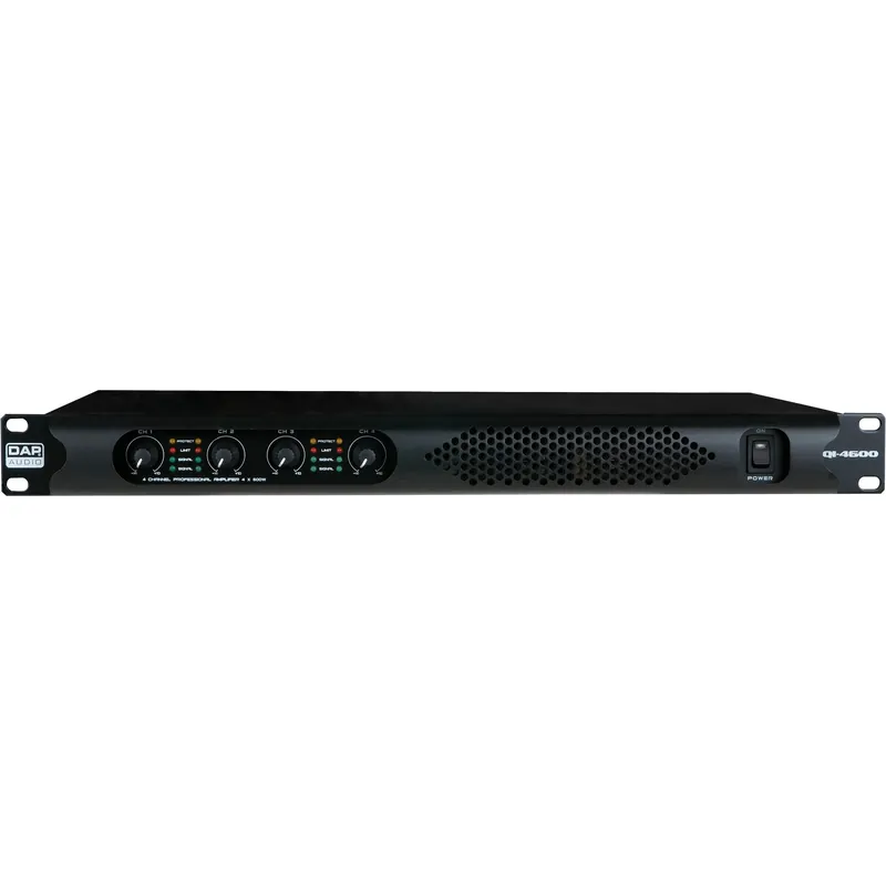 DAP Qi-4600 installationsförstärkare 4 kanaler 4 x 600 W Rabatt