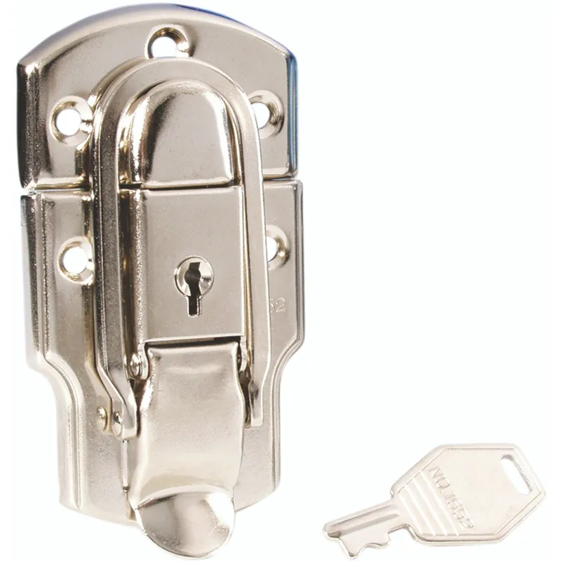 Adam Hall 1911 Drawbolt large nickel-plated lockable Låsbar Lägg i varukorgen
