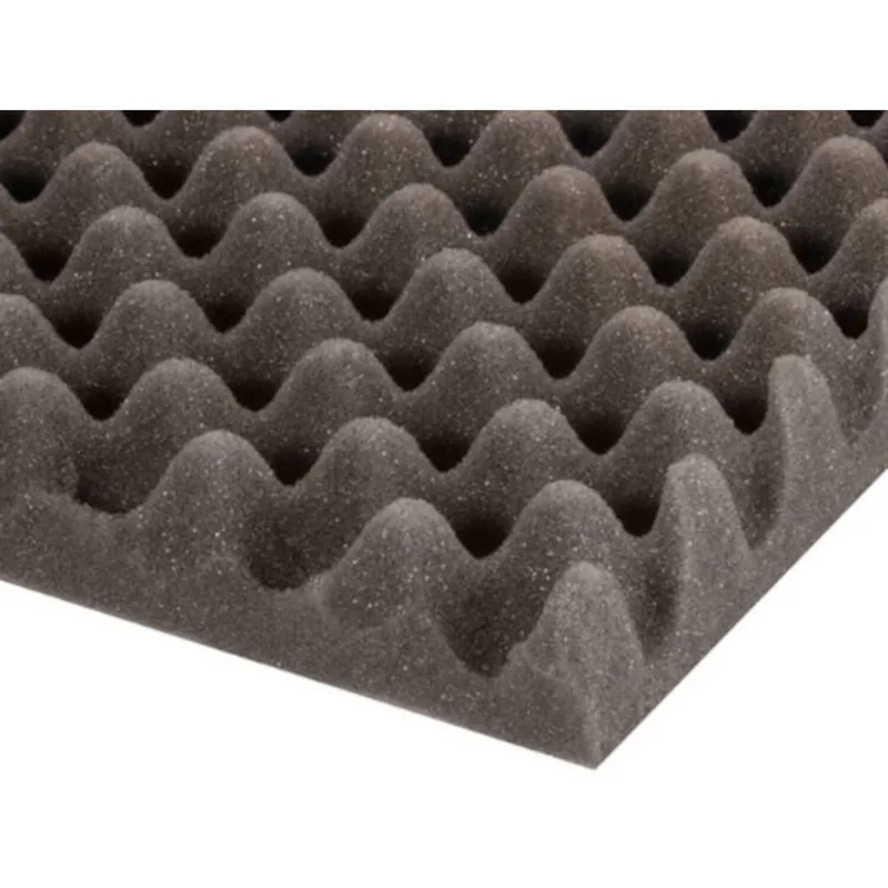 Adam Hall 019450 Eggbox Foam grey 50 mm Flexibelt skum med d Fynd
