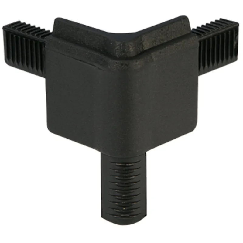 Adam Hall Q4502MBLK Corner for Lid Location male black Hörn Snabb leverans
