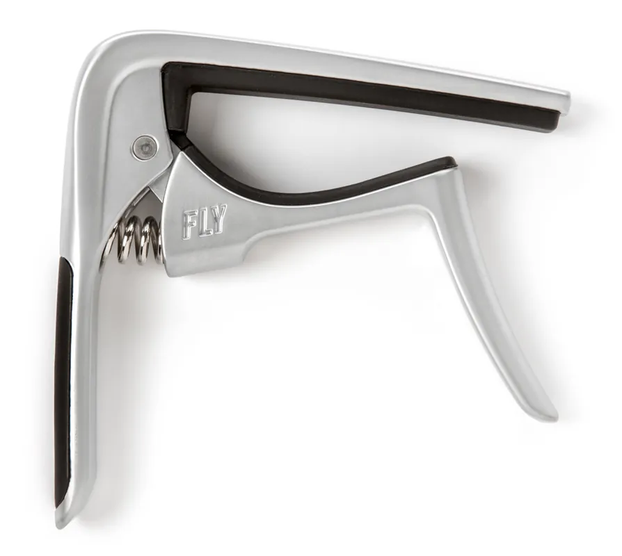 Säker betalning Dunlop 63CSC Trigger Fly Capo Curved - Satin Chrome