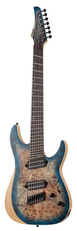 Schecter Reaper-7 Multi-Scale SKYB Begränsat erbjudande