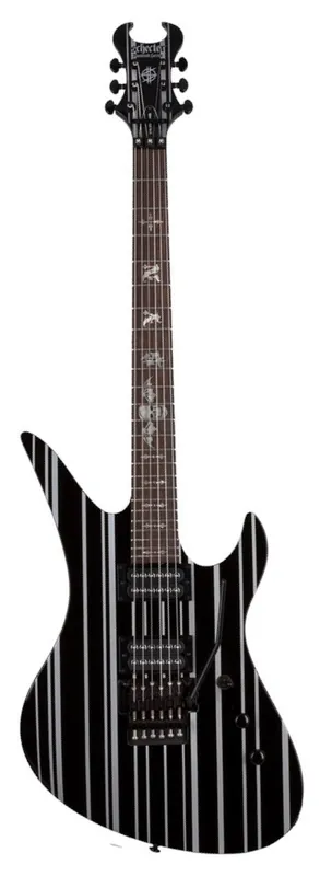Schecter Synyster Standard Gloss Black/Silver Kundfavorit