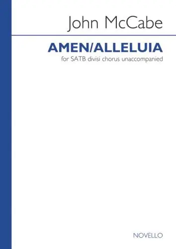 Begränsat antal John McCabe: Amen/Alleluia