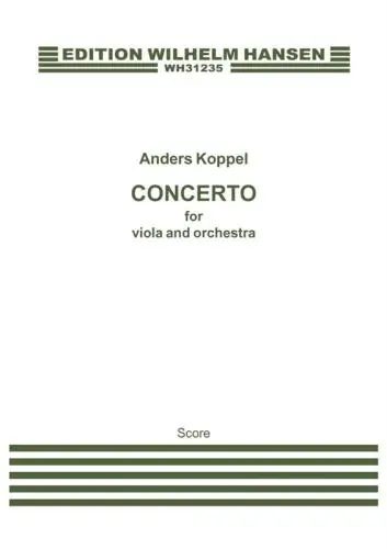 Erbjudandepris Anders Koppel: Concerto for Viola and Orchestra (Score)