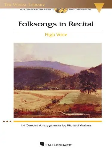 Nedsatt pris Folksongs In Recital (High Voice)