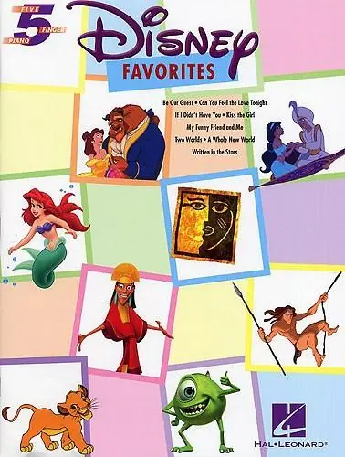 Trygg betalning Disney Favourites Five Finger Piano