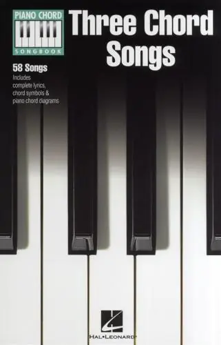 Piano Chord Songbook: Three Chord Songs Outlet