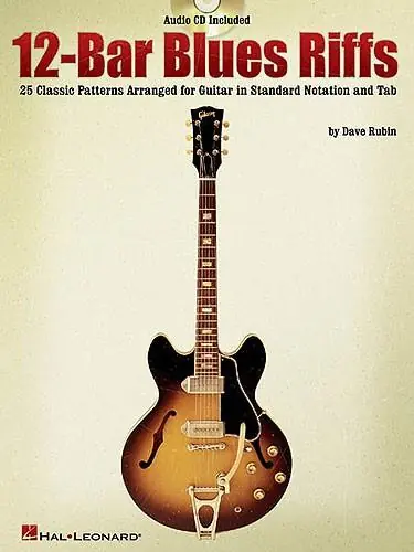 12-Bar Blues Riffs (Book And CD) Outlet