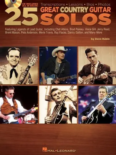 25 Great Country Guitar Solos Nedsatt pris