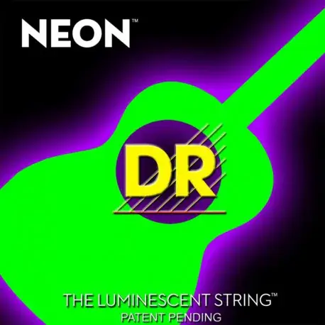 Snabb frakt DR Strings NGA11 Neon Green Western 011-050