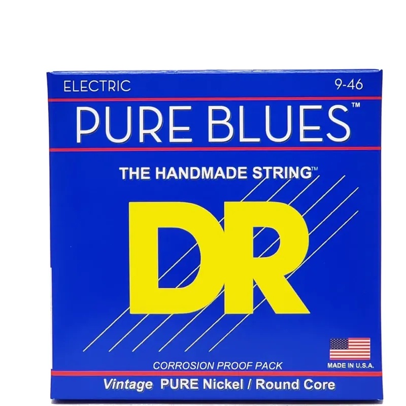 DR Strings PHR-9/46 Pure Blues Electric Lite Heavy 009-046 Rea