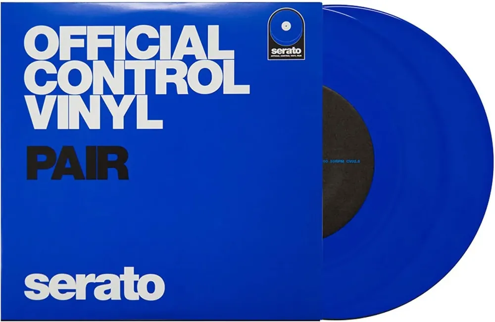 Serato Serato Control Vinyl 7'' Blue Populär