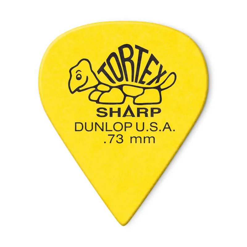 Sänkt pris Dunlop 412P.73 Tortex Sharp-12/PLYPK