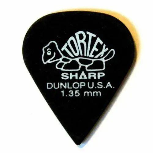 Dunlop 412P1.35 Tortex Sharp-12/PLYPK Begränsat erbjudande