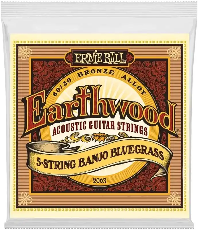Ernie Ball 2063 Earthwood Bluegrass Banjo Strings Erbjudande