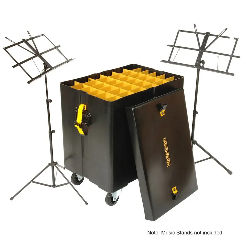 I lager Hardcase Hardcase HCTRP22MS Music Stand Case