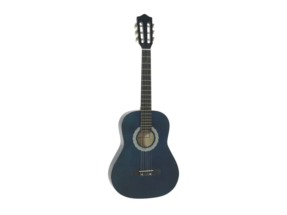 Snabb frakt Dimavery AC-303 Classical Guitar 3/4, blue