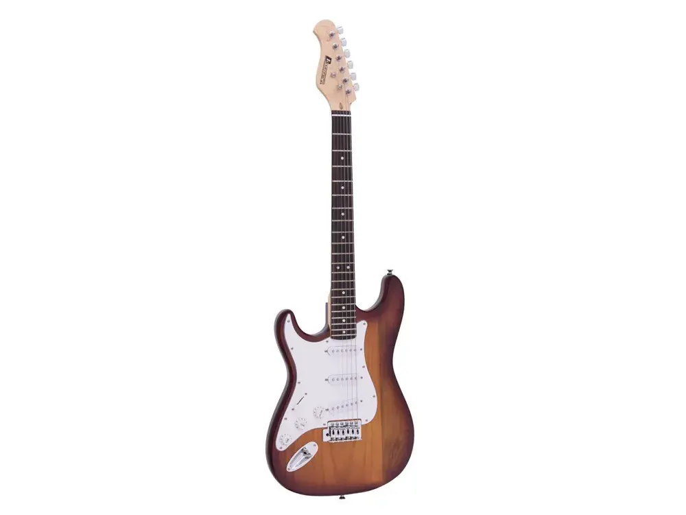 Handla nu Dimavery ST-203 E-Guitar LH, sunburst