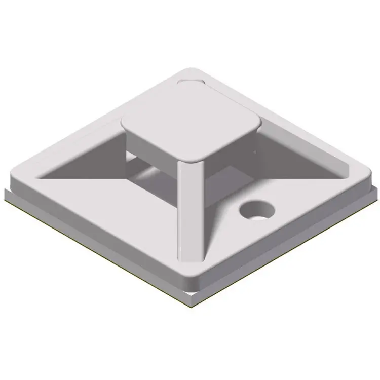Lägg i varukorgen Procab ACM120-W buntbandshållare vit 20x20 mm (100 st)