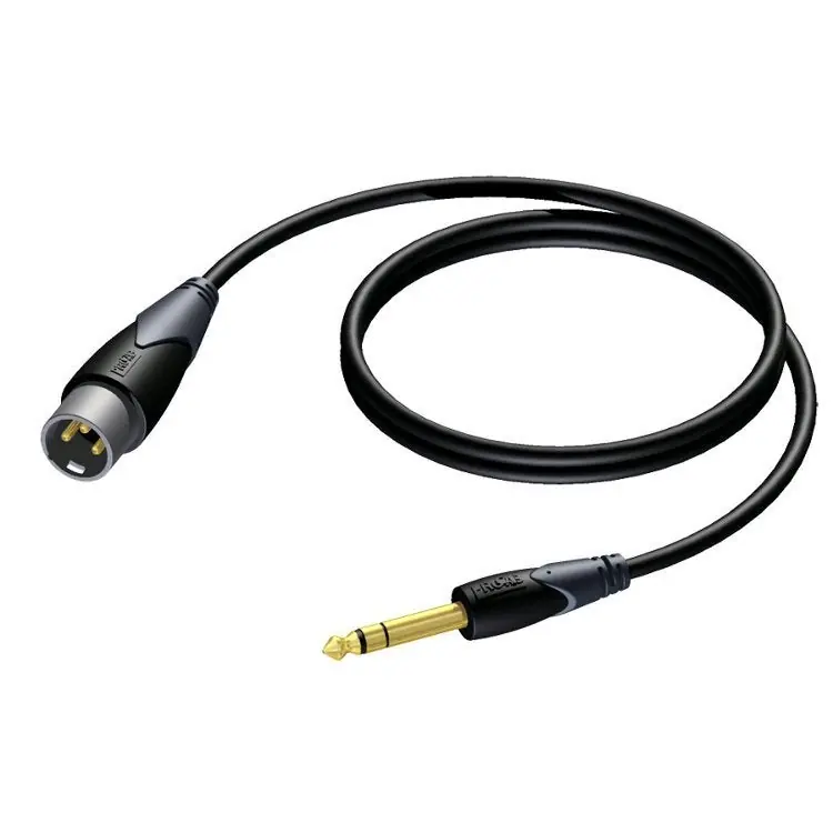 Extra rabatt Procab CLA724 6.3 mm stereo jack - XLR adapterkabel 10 m