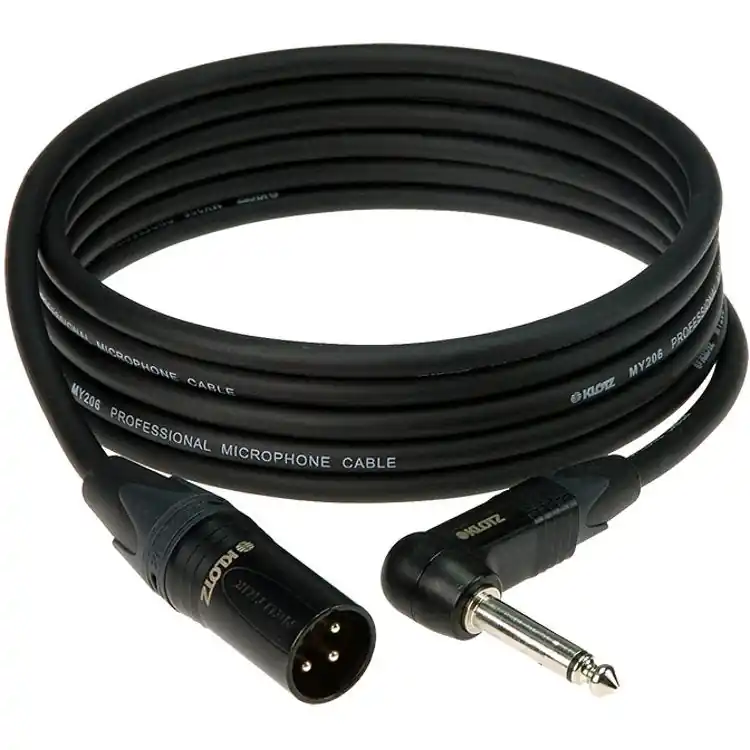 Sänkt pris Klotz 2JB1-M100 XLR 3p hane - monokontakt kabel 10 meter