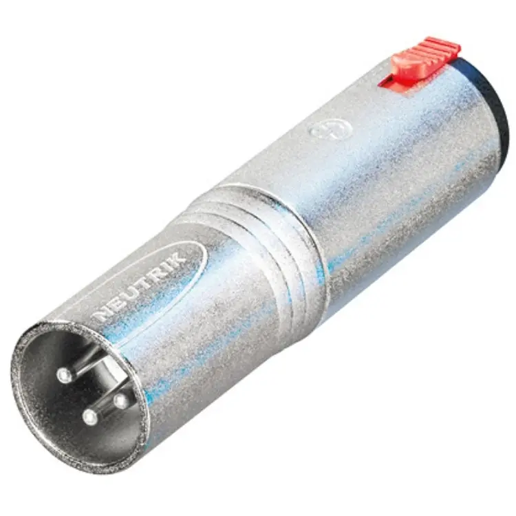 Trygg betalning Neutrik NA3MJ adapter XLR hane - jack hona stereo