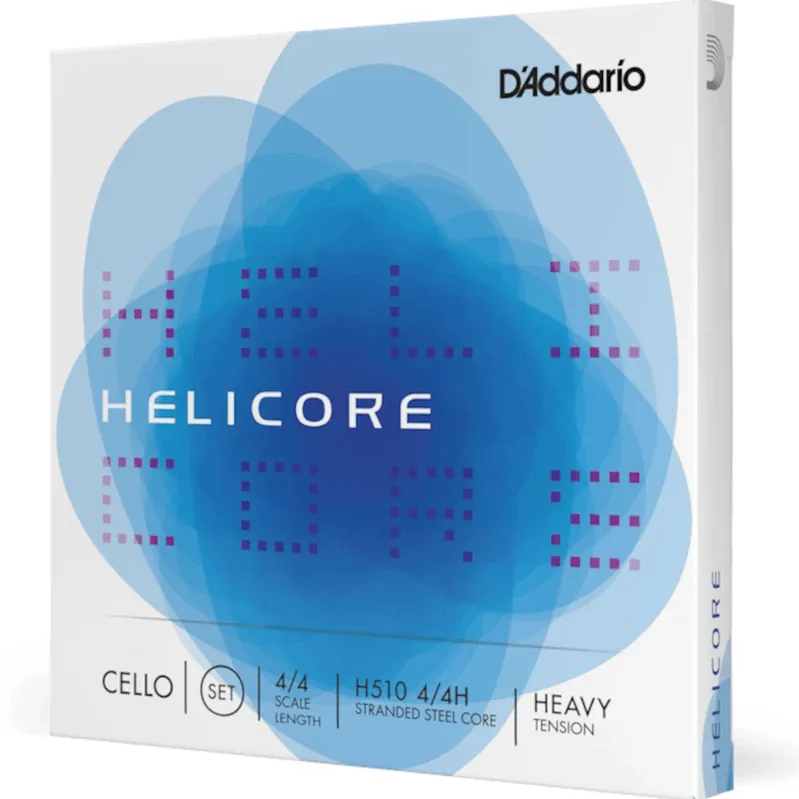 Extra rabatt D'Addario H510 4/4H Helicore Cello String Set 4/4 Scale,Heav