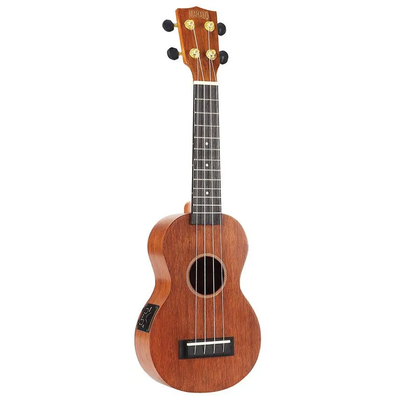 Endast idag Mahalo MJ1VTTBR Java Series Electro-Acoustic Soprano Ukulele