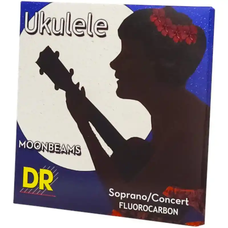 DR Strings UFSC Moonbeam Fluorocarbon Soprano/Concert Ukulel Köp online