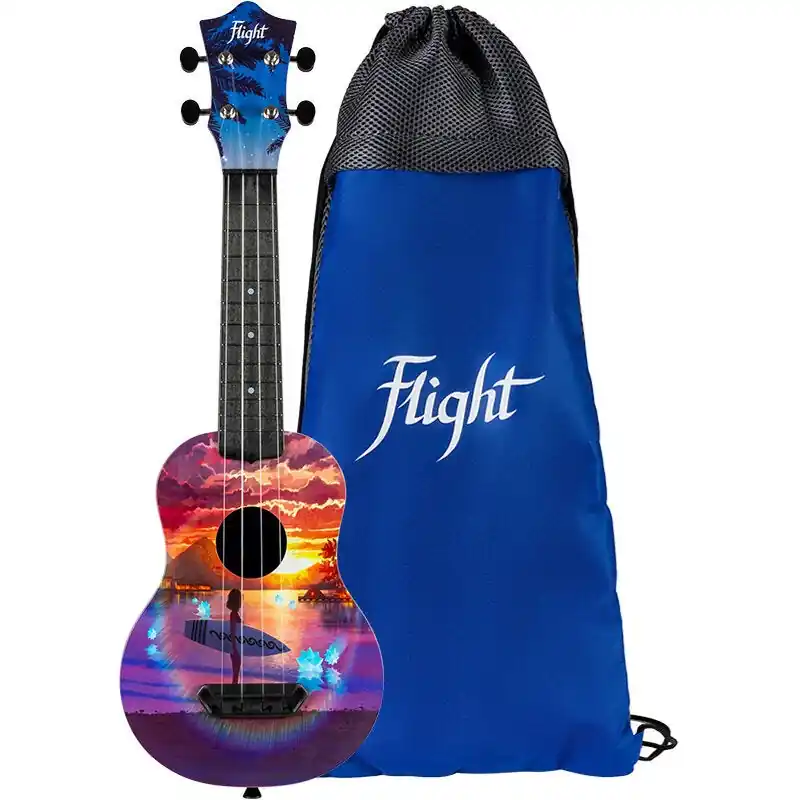 Extra rabatt Flight Ultra Travel Series UTS-42 Vibe Soprano Ukulele with