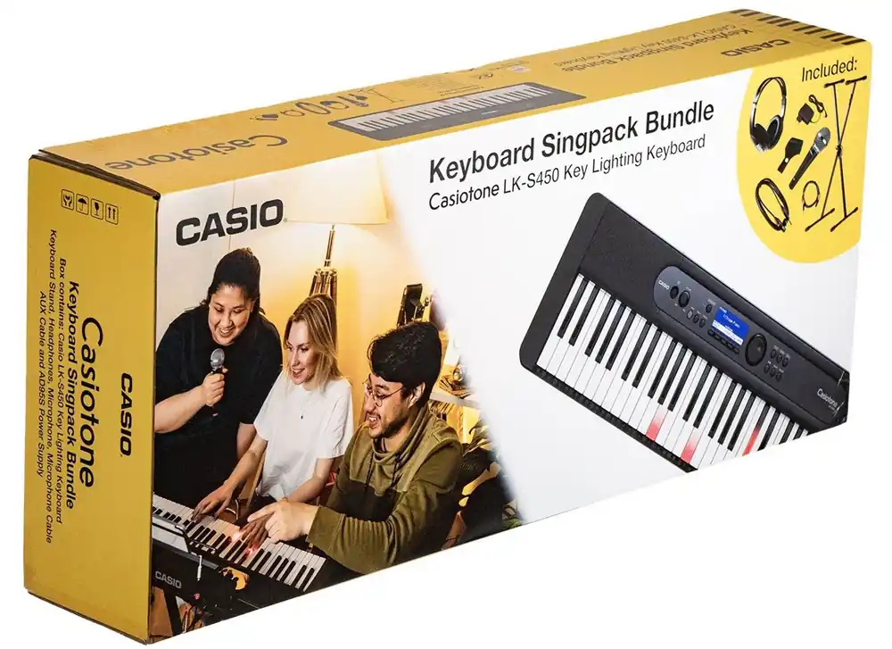 Casio Bundle LK-S450 Singpack Populär