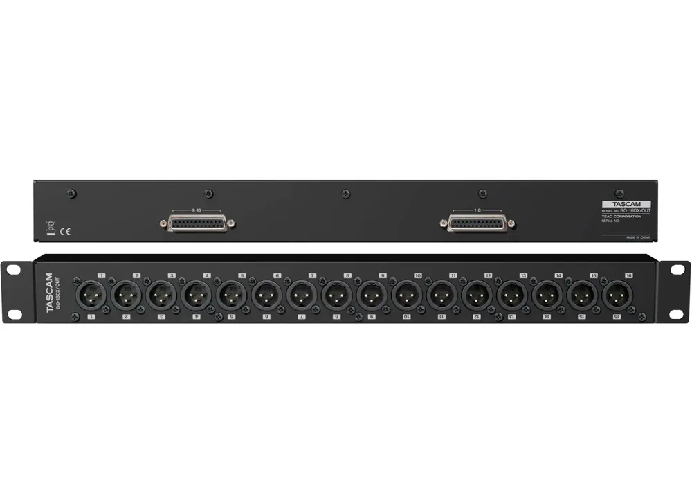 Beställ idag Tascam Breakout Box with 16 Balanced Out XLR-M – 2xSUB-D25