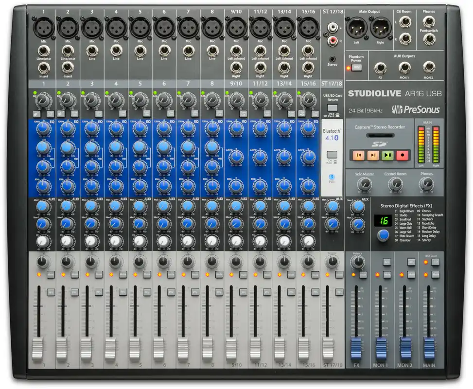 Presonus Studiolive Ar16C Eu Endast denna vecka