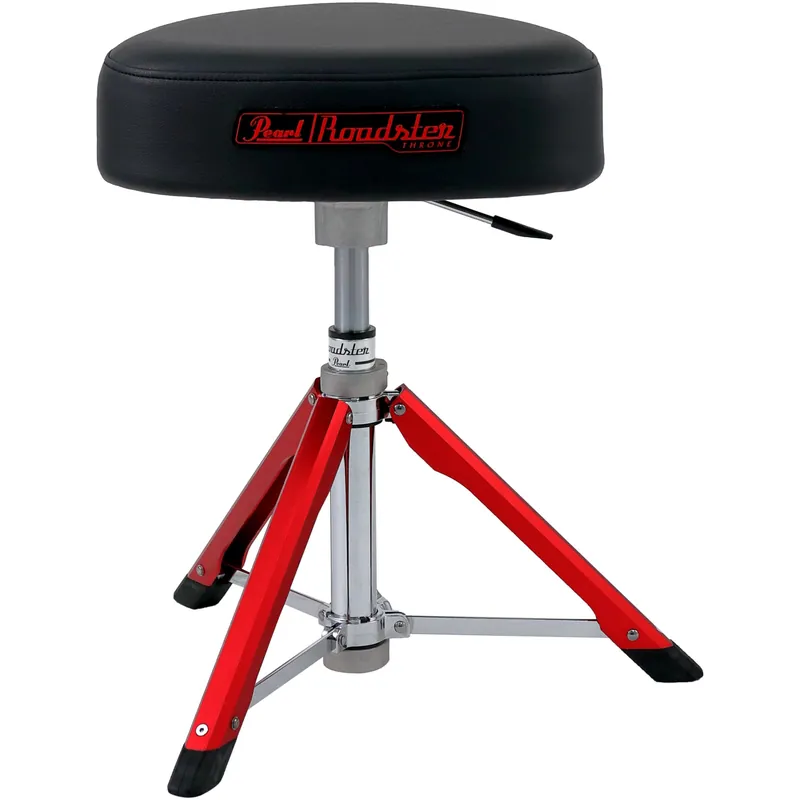 Pearl D-1500TGL/R Roadster Trilateral Red Drum Throne Fri frakt