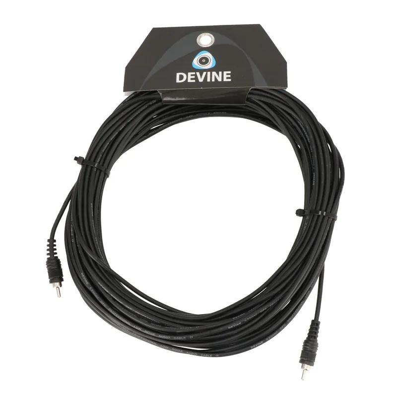Premium Devine VB4200 Mono RCA Cable, 20m