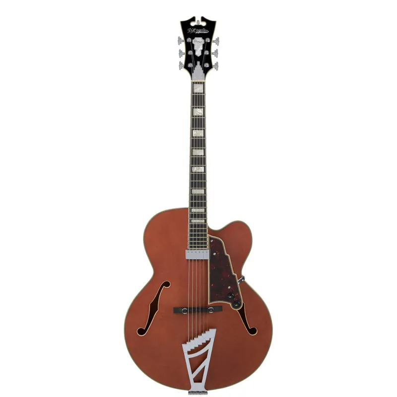 D'Angelico EXL-1 Satin Walnut Electric Guitar Rea