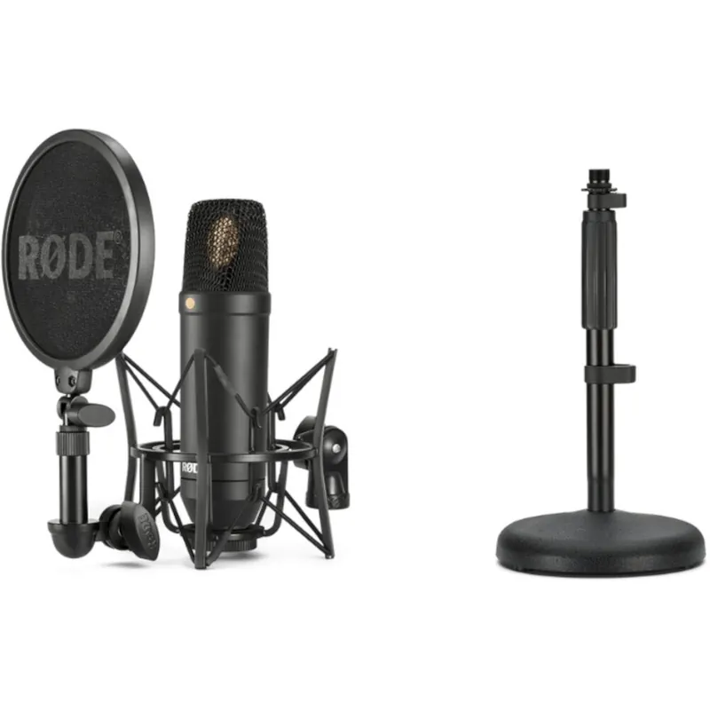 Snabb leverans Rode NT1 Kit With Free DS1 Tabletop Stand