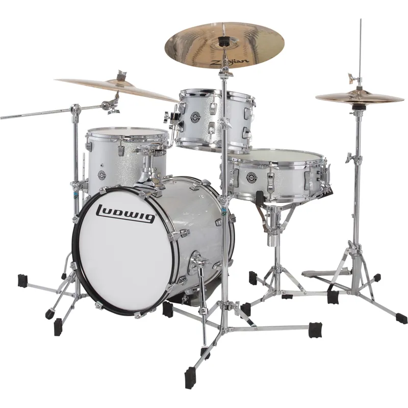 Ludwig LC179XX028 Breakbeats White Sparkle Shell Set Erbjudande