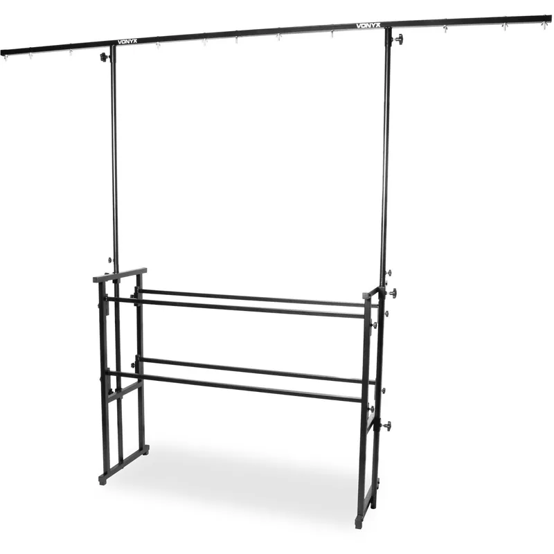 Fynd Vonyx DB7 All-in-One Mobile DJ Booth with Light Bridge
