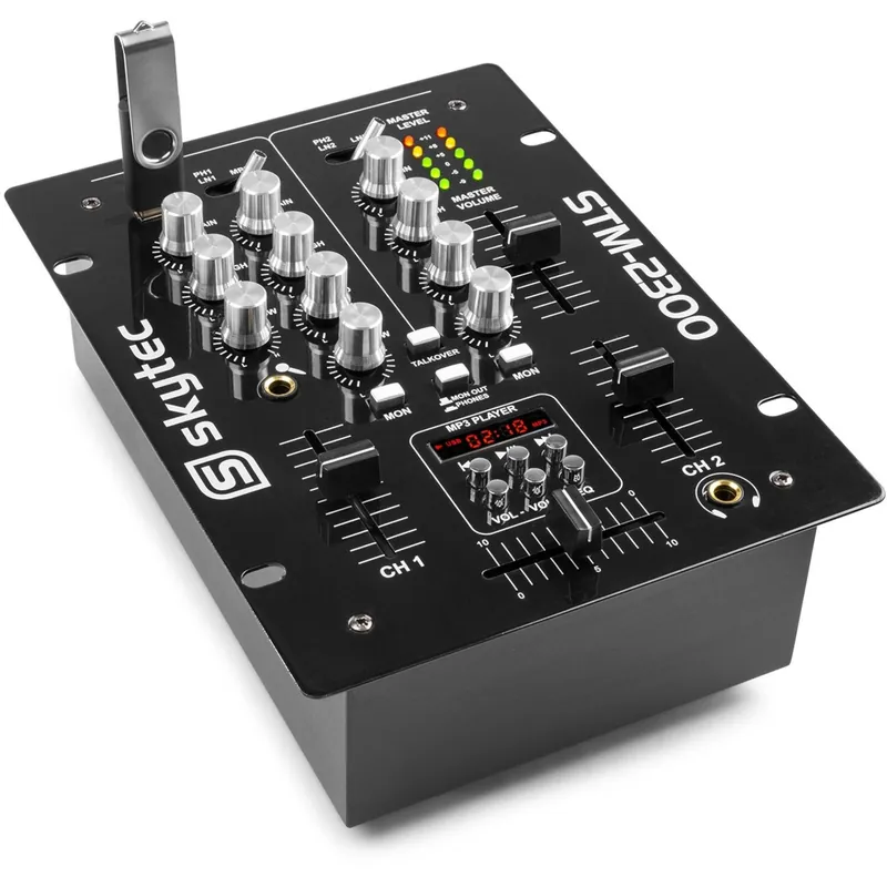 Skytec STM-2300 2-Channel DJ Mixer Kundfavorit