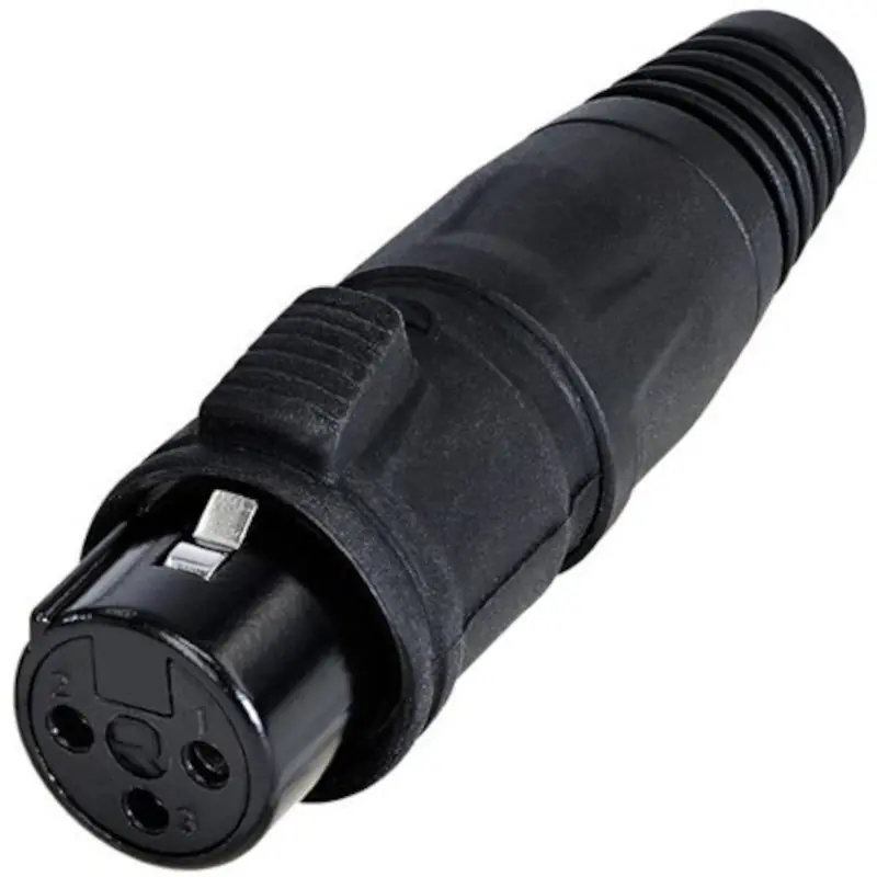 REAN RCX3F-Z-001-1 3-pin F-XLR Plug Extra rabatt